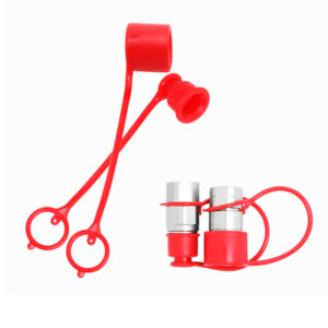 ISO16028 Flat Face Coupler Plastic dust caps